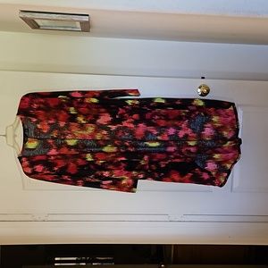 Long sleeve duster cardigan size MP. G by Guliana multicolored